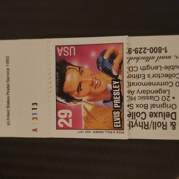 USPS x Elvis Presley Office Elvis Presley Postage Stamp Poshmark
